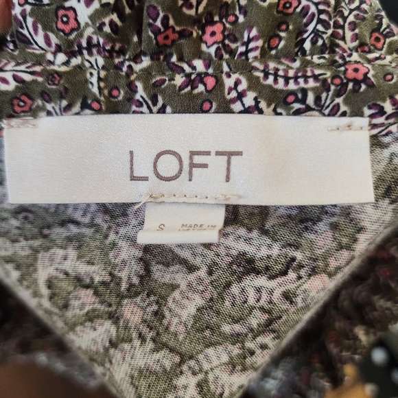 Green floral top - Picture 4 of 4